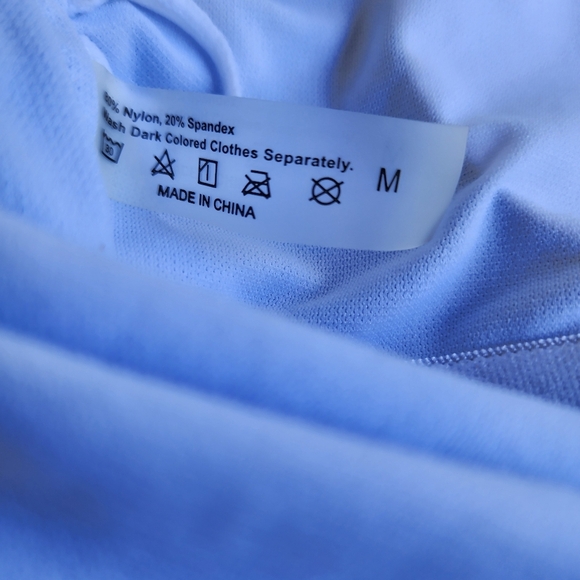 One Piece Swimsuit One Shoulder Royal Blue Women's Sz M Sw2 - Picture 13 of 13